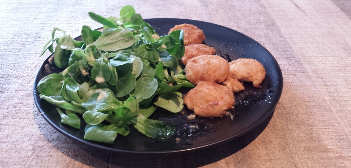 Nuggets au faux-mage et poivre