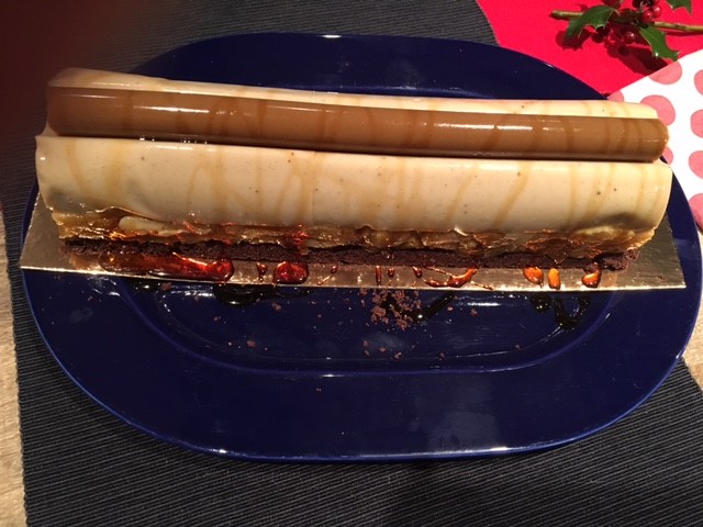 Notre bûche de Noël végétalienne façon Tatin. - La carotte hurlante